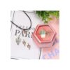 50 colgantes de cactus de esmalte de oro para hacer joyas