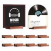 10 estantes de vinilo para montaje en pared estantes de