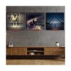 10 estantes de vinilo para montaje en pared estantes de