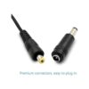 Belker Adaptador universal de 36 W 3 V 4.5 V 5 V 6 V_6