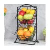 Wetheny Cesta de frutas de 2 niveles para encimera de_1