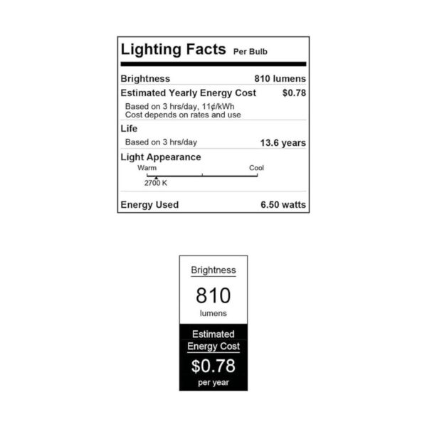 Westinghouse Lighting 5317500 Bombilla LED de filamento_5