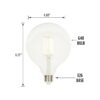 Westinghouse Lighting 5317500 Bombilla LED de filamento_2