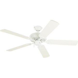 Ventilador de techo con acabado en latón envejecido de_1