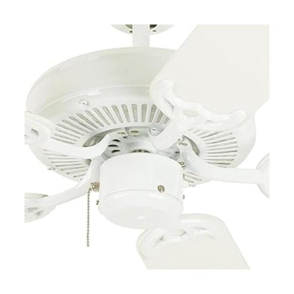 Ventilador de techo con acabado en latón envejecido de_2