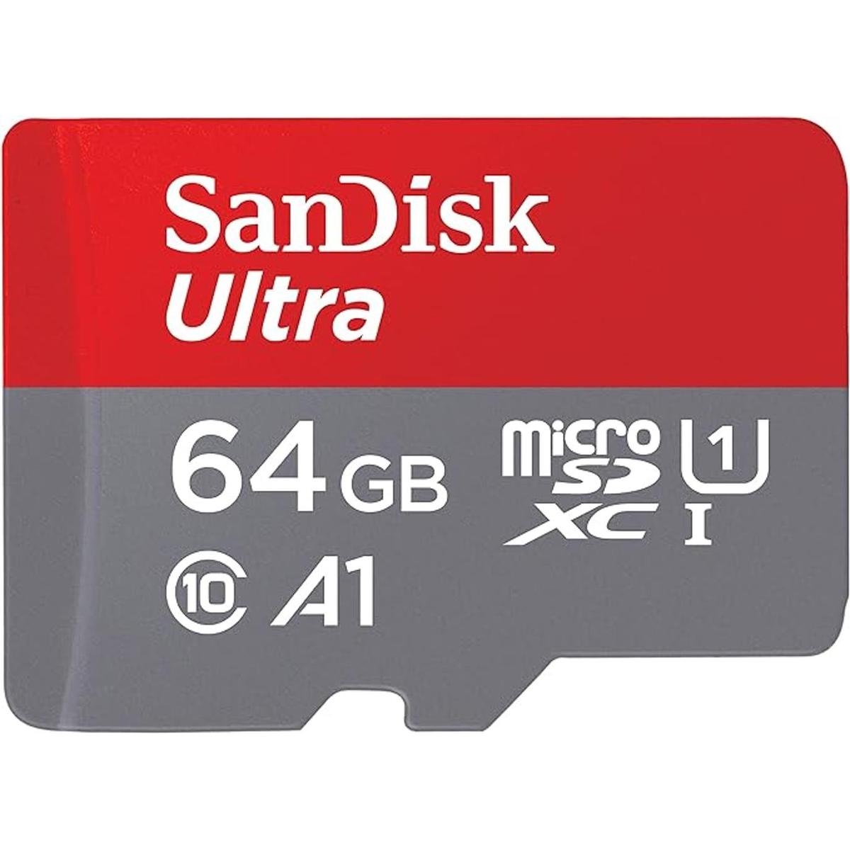 SanDisk SDSQUA4064GGN6FA Tarjeta microSD UHSI de 64 GB