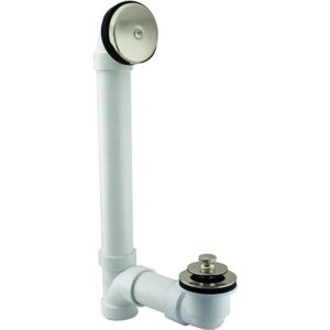 Westbrass Pull Drain Sch. 40 residuos de baño de PVC con_1