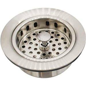 Westbrass D21407 Colador de cesta de cocina para_1