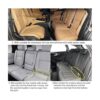 West Llama Funda de cuero sintético para asiento de coche_2