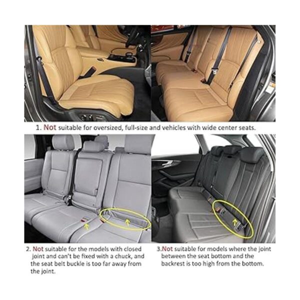 West Llama Funda de cuero sintético para asiento de coche_2