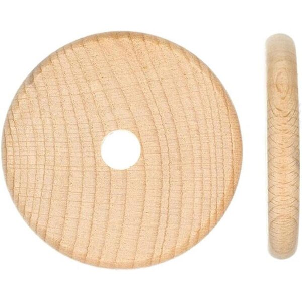 Cuentas de disco de madera natural sin terminar en 3_2