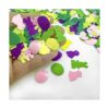 Confeti de Pascua de huevo de conejo de pollo con