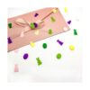 Confeti de Pascua de huevo de conejo de pollo con