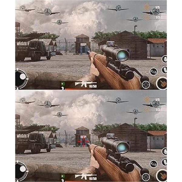 Reusable Transparent Aim Sight Assist Decals FastScope TV