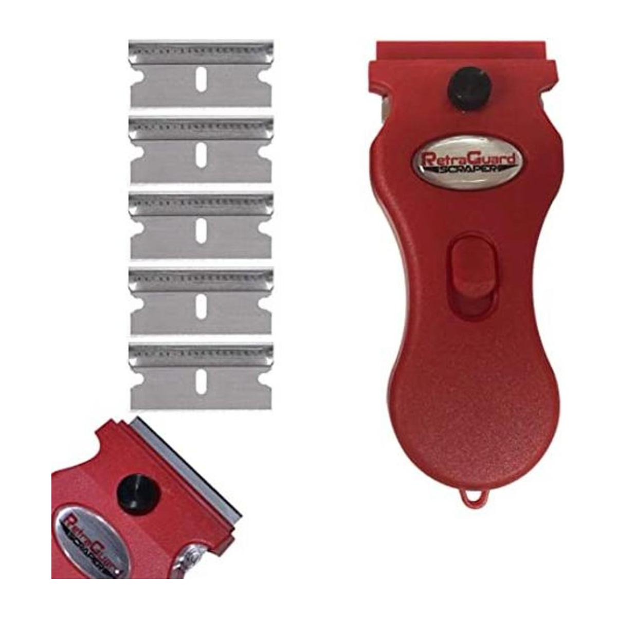 Werxrite RetraGuard Raspador de cuchilla de afeitar de