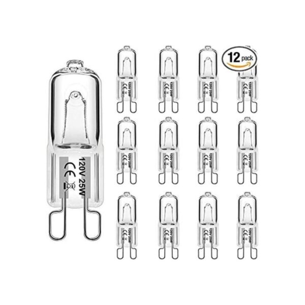 WeshLMPO Bombilla G9 de 25 W bombillas halógenas G9 2_1