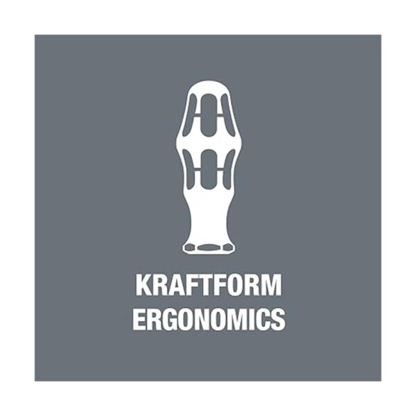 Juego de 6 desarmadores profesionales Wera Kraftform Plus