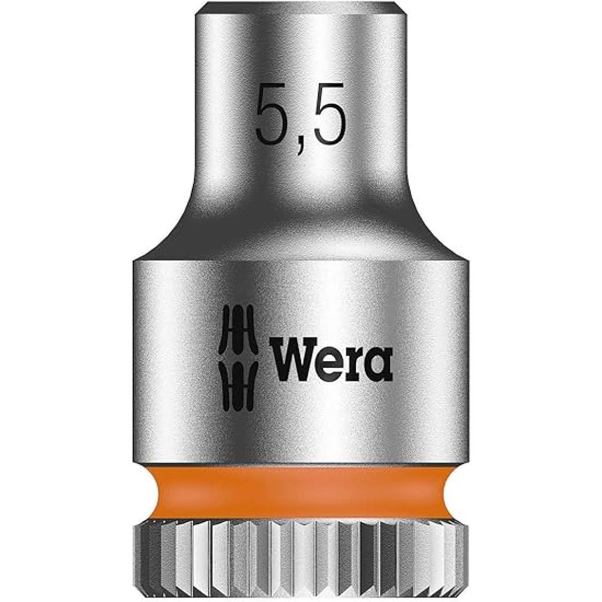 Wera 05003504001 8790 Hma Zyklop 14 Socket 0.217 in Plata