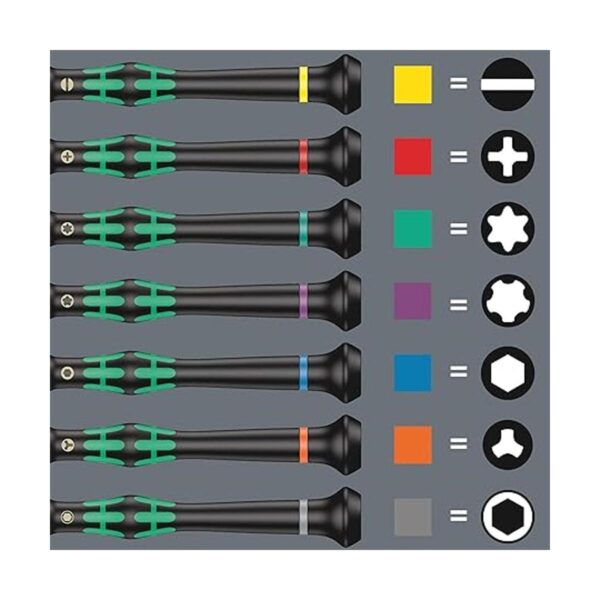 Wera 5134000001 Kraftform Micro Big Pack 1 Juego de_6