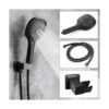 POP SANITARYWARE Juego de grifo de ducha negro mate con_5