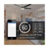 MOES Interruptor de pared inteligente WiFi para ventilador_5