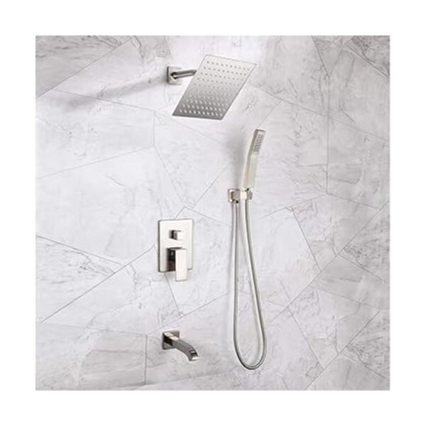 POP SANITARYWARE Sistema de ducha de níquel cepillado_2