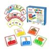 Aizweb CVC Juego de palabras mini tablero de juguetes