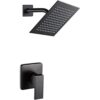 POP SANITARYWARE Juego de grifo de ducha negro mate_1
