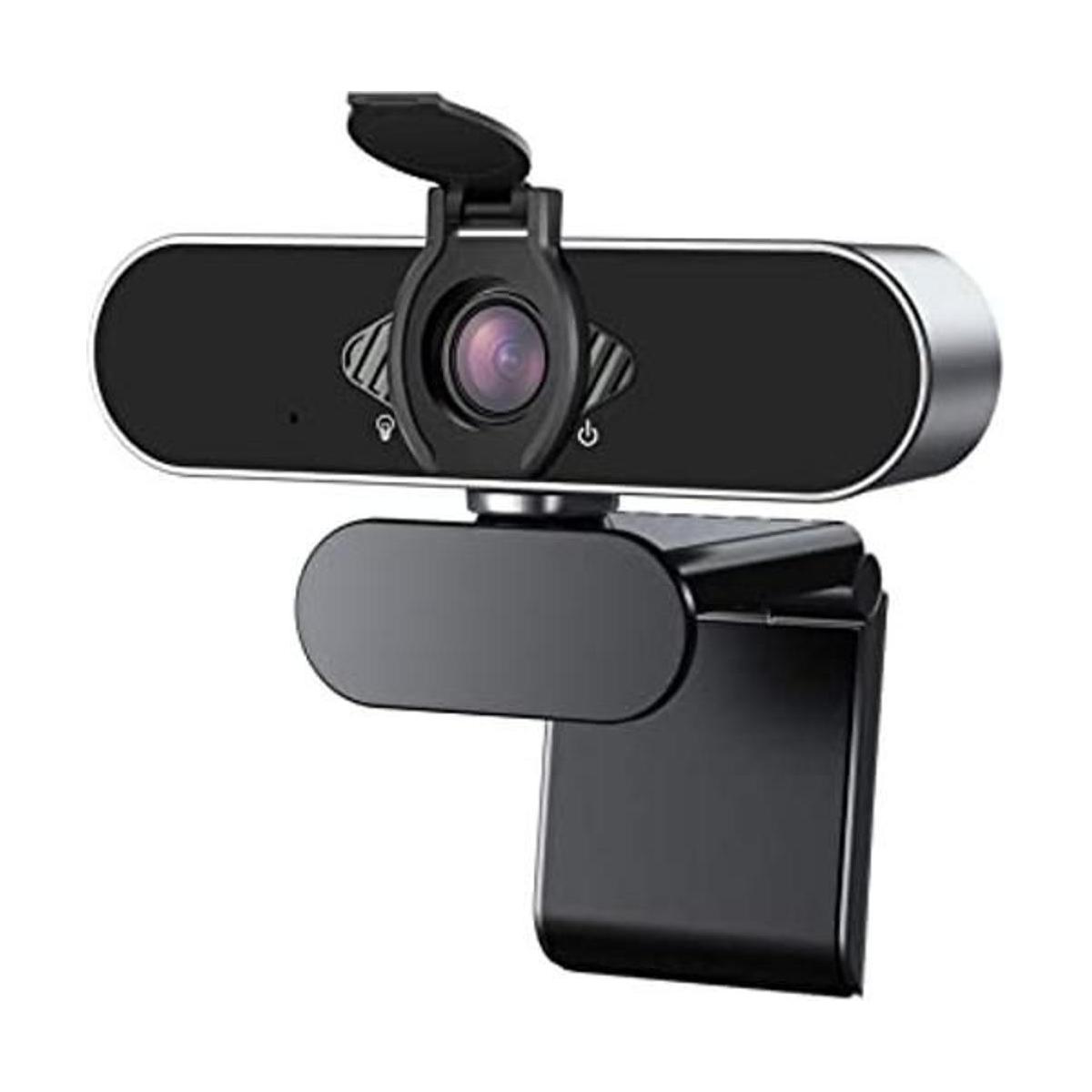 Webcam 1080P HD con micrófono y cubierta de privacidad