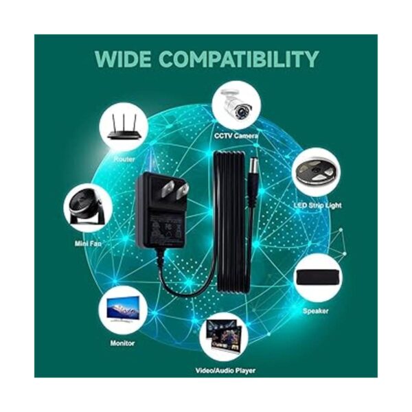 Adaptador de fuente de alimentación regulada de 12 V 1_2