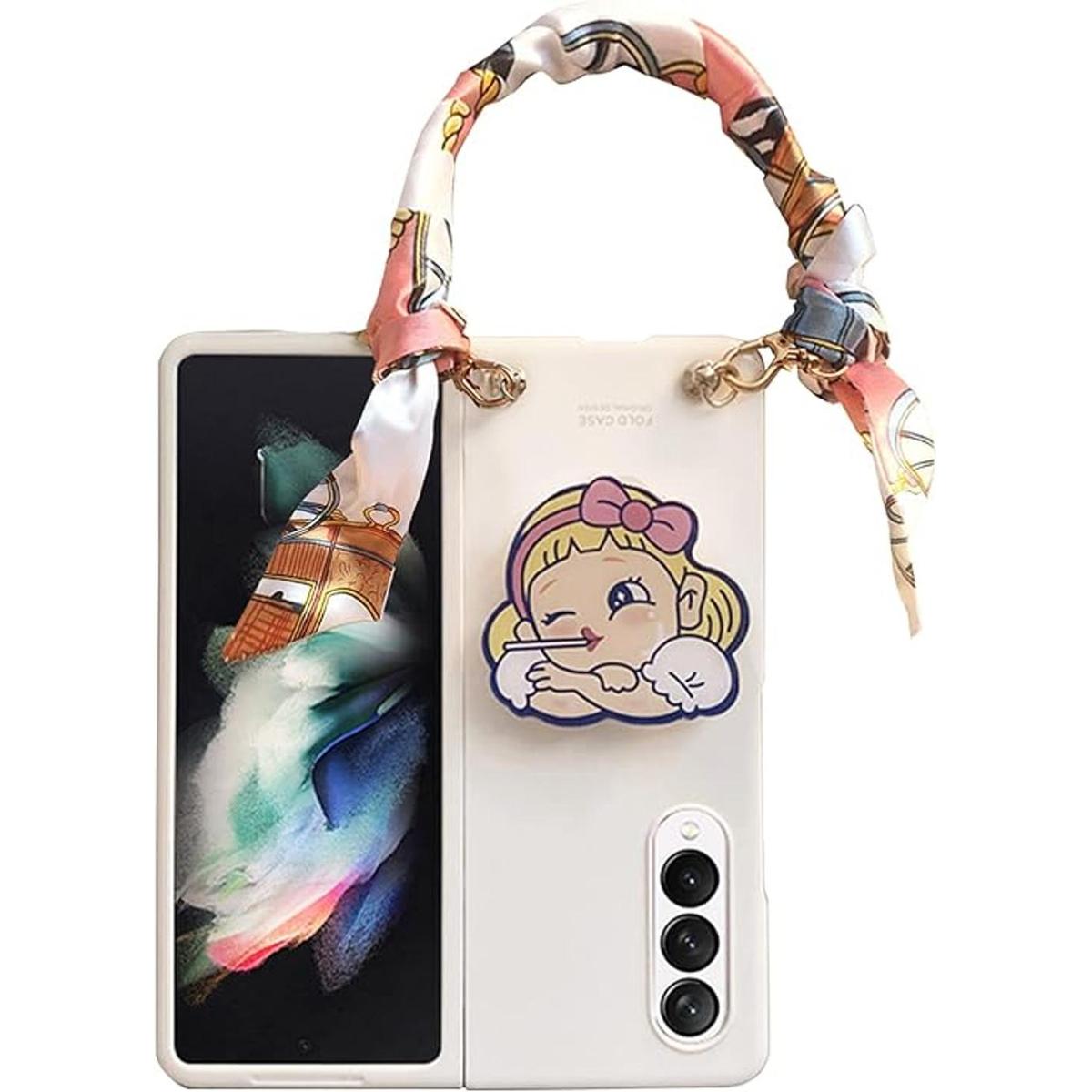 Funda para Galaxy Z Fold 3 con soporte para teléfono y