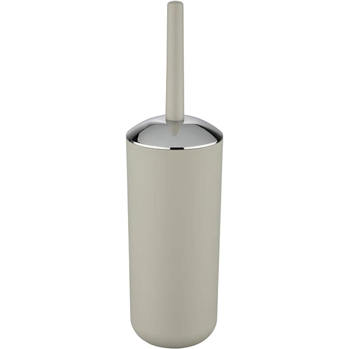 WENKO Taupe Brasil Cleaner Holder Toilet Bowl Brush