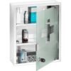 WENKO Botiquín con cerradura almacenamiento de baño_1