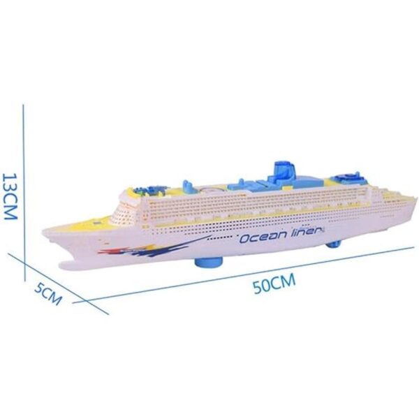 Wenini Colorido Ocean Liner crucero barco eléctrico