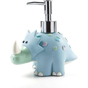 Lindo dispensador de jabón líquido de resina de dinosaurio_1