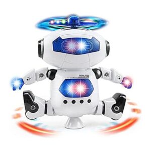 Robot de juguete musical para caminar y bailar para niños_1