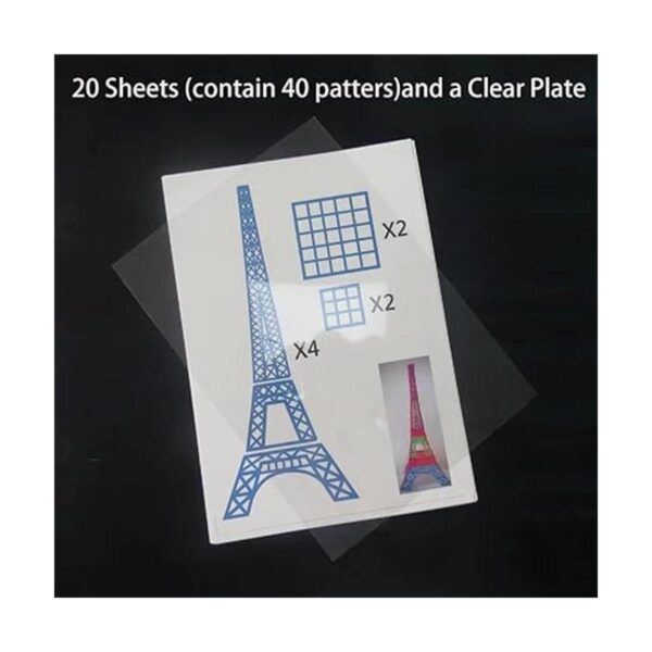 40 patrones moldes de dibujo para impresora 3D