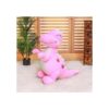Juguete de peluche de dinosaurio rosa lindo muñeco de_2