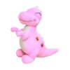 Juguete de peluche de dinosaurio rosa lindo muñeco de_1
