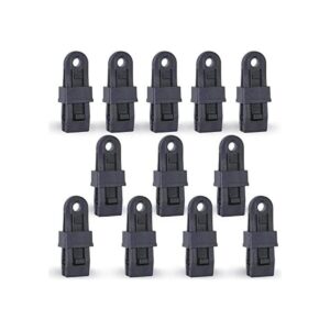 Wellmax Juego de 12 pinzas para toldo multiusos con