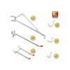 Wellmax Juego de 30 ganchos para tablero de clavijas y