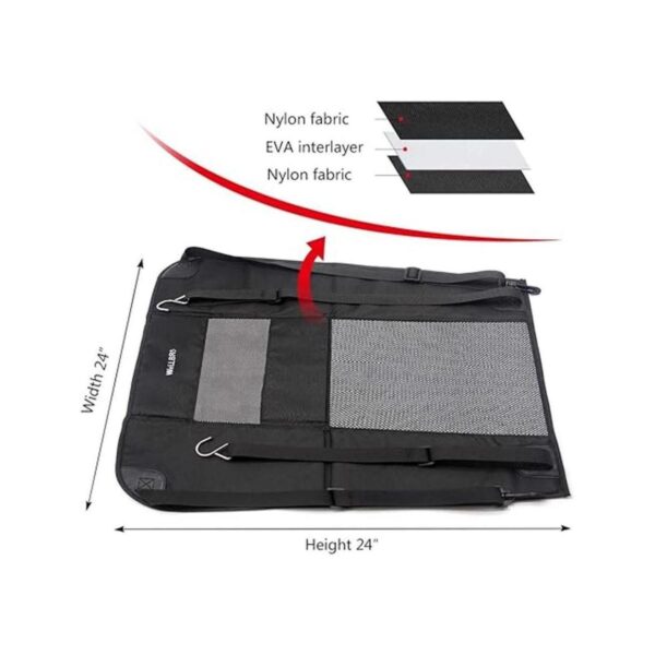 Barrera para asiento trasero de coche de perro Wellbro