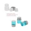 Viales de vidrio de 0.2 fl oz con tapas de rosca y tapones_2