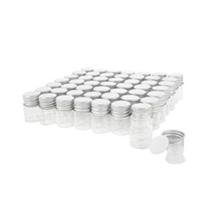 Viales de vidrio de 0.2 fl oz con tapas de rosca y tapones_1