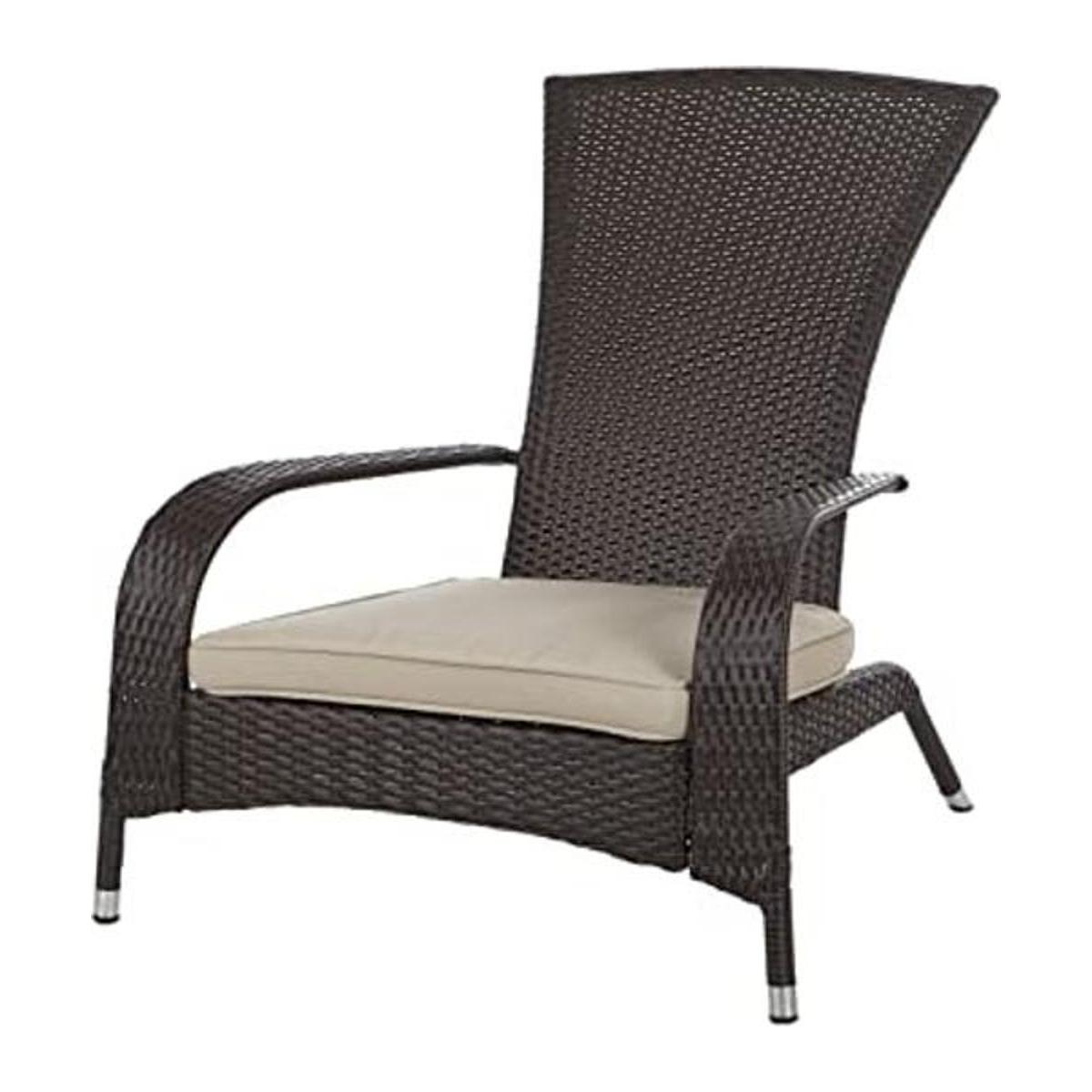 Patio Sense Coconino Silla de mimbre para todo tipo de