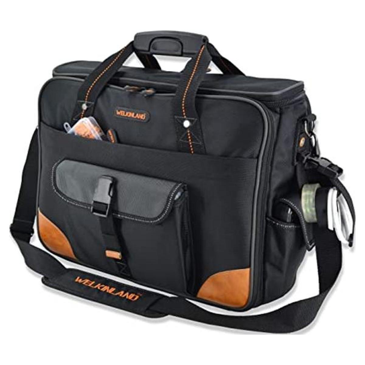 Bolsa de herramientas para electricista de 88 bolsillos