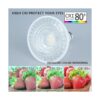 Par30 Bombillas LED de 5000 K luz natural regulable