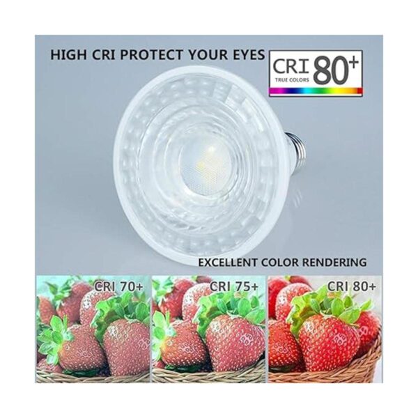 Par30 Bombillas LED de 5000 K luz natural regulable