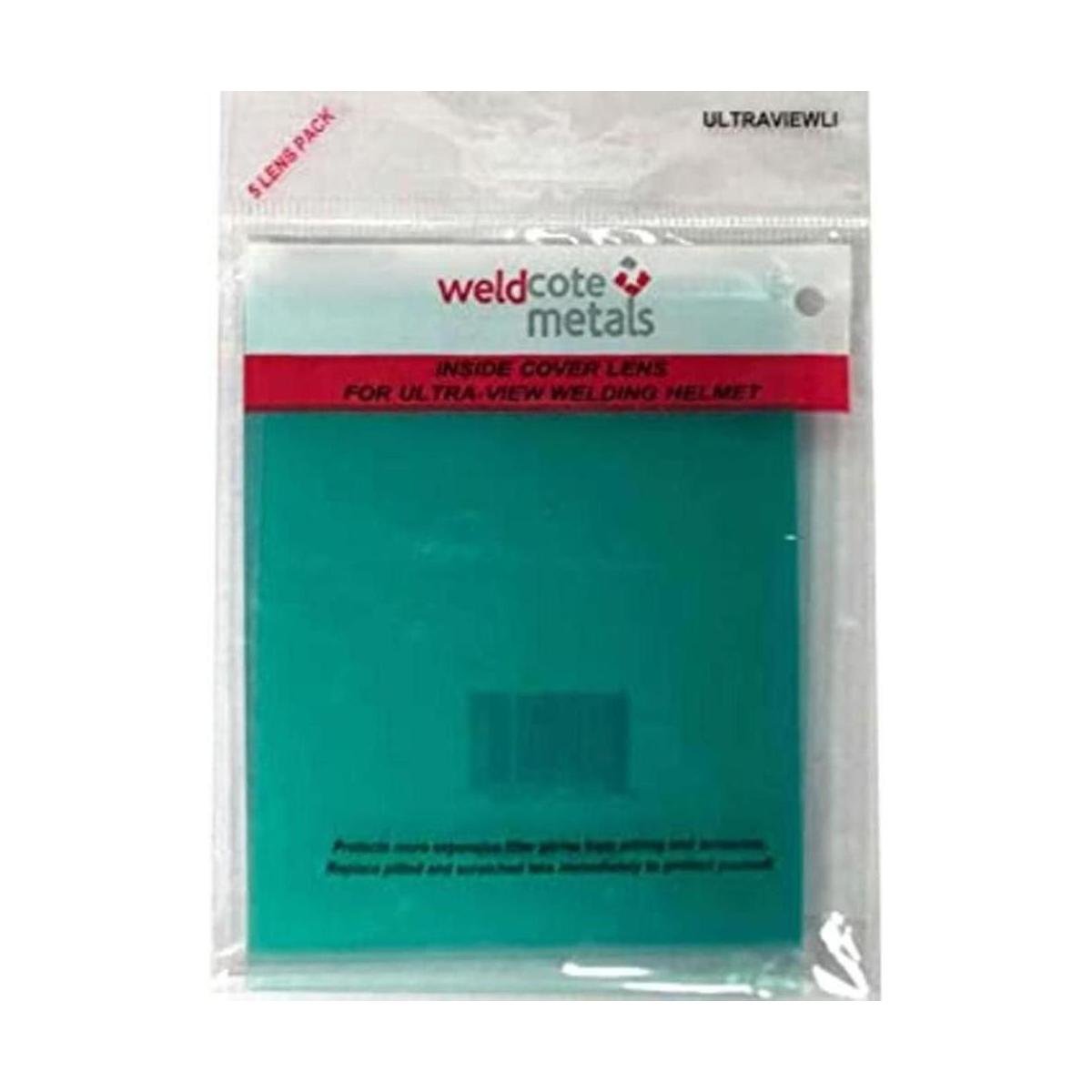 weldcote metales ultraviewli Cubierta Interior lente para