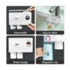 Wekity Soporte multifuncional para cepillo de dientes_6